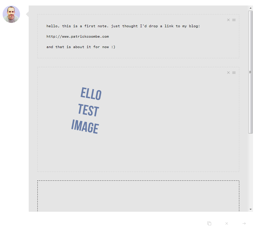 5 making an Ello post