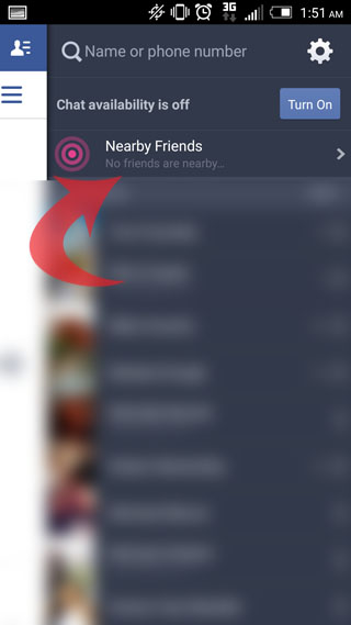 facebook nearby friends