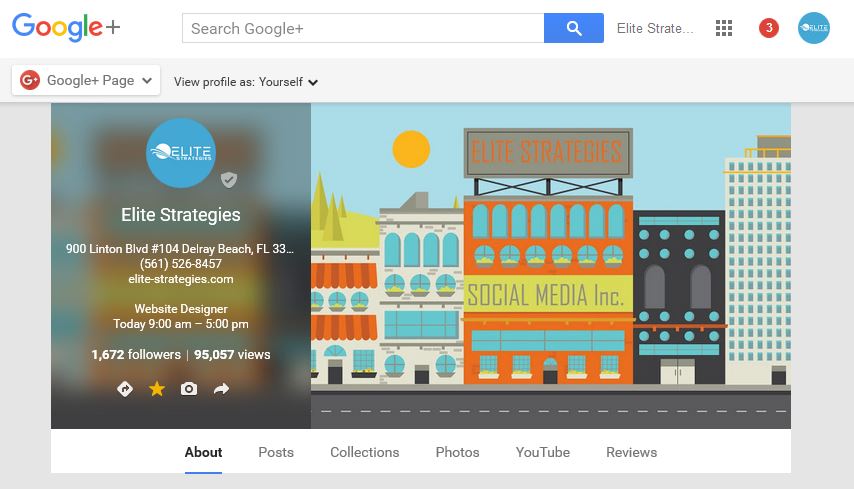 google plus local