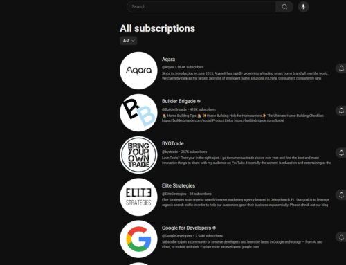 bulk unsubscribe YouTube Channels (how-to) no plugins, extensions or apps